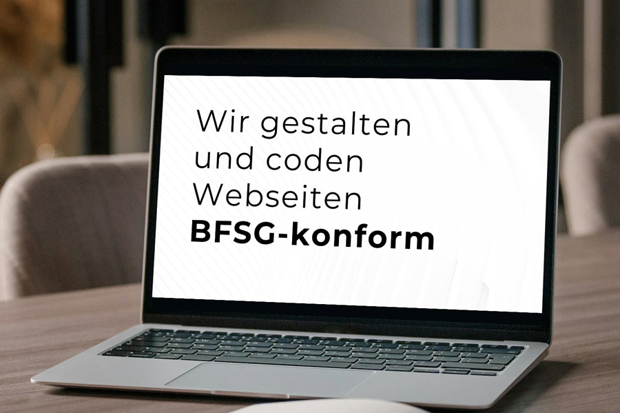 Wir gestalten Webseiten konform zum Barrierefreiheitsstärkunggesetz