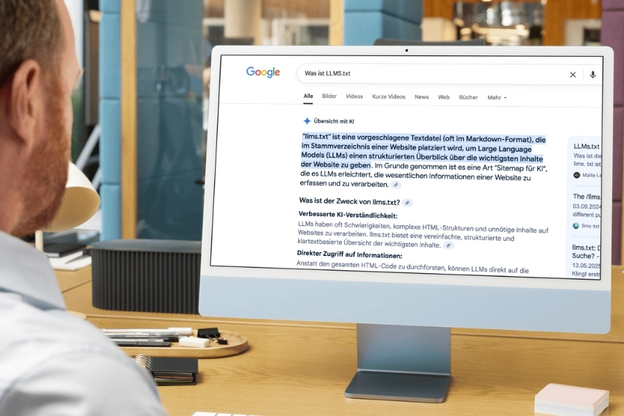 LLMS.txt zur Optimierung für KI-Bots